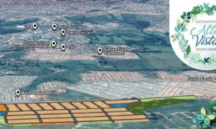 Terreno para venda em presidente prudente, residencial alta vista