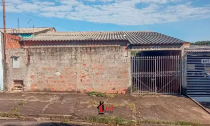 Casa para venda em presidente prudente, belo galindo, 2 dormitórios, 1 banheiro, 2 vagas