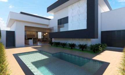 Casa em Condomínio para Venda em Presidente Prudente, CONDOMINIO RESIDENCIAL TAMBORE PRUDENTE, 4 dormitórios, 4 suítes, 6 banheiros, 2 vagas