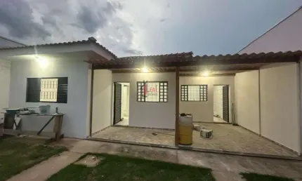 Casa para venda em presidente prudente, rotta do sol, 2 dormitórios, 1 banheiro, 1 vaga