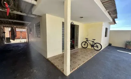 Casa para venda em presidente prudente, cedral, 3 dormitórios, 1 banheiro, 2 vagas