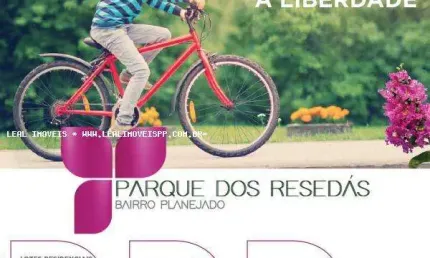 Terreno para venda em presidente prudente, parque dos resedás