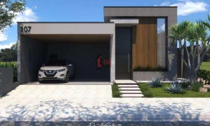 Casa em Condomínio para Venda em Álvares Machado, CONDOMINIO RESIDENCIAL PORTINARI ll, 3 dormitórios, 1 suíte, 3 banheiros, 2 vagas
