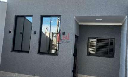 Casa para Venda em Presidente Prudente, NOVO BONGIOVANI, 2 dormitórios, 1 suíte, 2 banheiros, 2 vagas