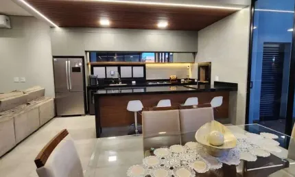 Casa em condomínio para venda em presidente prudente, condominio residencial royal park, 3 dormitórios, 3 suítes, 5 banheiros, 2 vagas