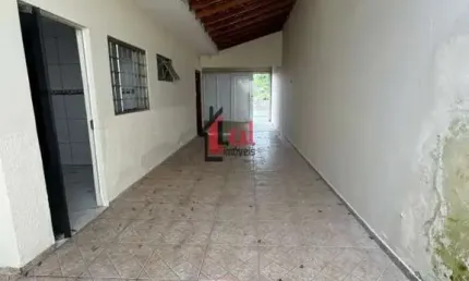 Casa para Locação em Presidente Prudente, BRASIL NOVO, 2 dormitórios, 1 banheiro, 2 vagas