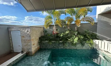 Casa em Condomínio para Venda em Presidente Prudente, CONDOMINIO RESIDENCIAL DAMHA lll, 4 dormitórios, 4 suítes, 6 banheiros, 2 vagas