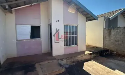 Casa para locação em presidente prudente, residencial santo expedito, 2 dormitórios, 1 banheiro, 2 vagas