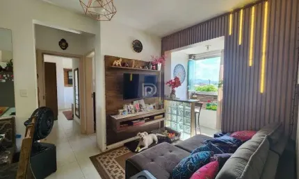 Apartamento semi-mobiliado no Residencial Costão da Barra, que possui ótima infraestrutura de lazer