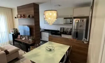 Apartamento 02 dormitórios no condomínio Garden Ville - São José SC