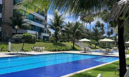 Acquamarine Paiva, Espetacular, Beira Mar, 171 m, Porteira Fechada, 4 Suítes, Varanda, Lazer Maravilhoso,