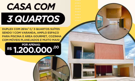 Casa em condomínio fechado com 3 quartos à venda na Avenida das Américas, 2772, Parque das Nações, Parnamirim