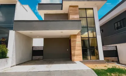Excelente casa duplex com 3 suítes no Condomínio Monte Carlo