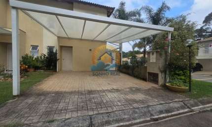 Casa 3 dormitórios e quintal à venda, 105 m² -km 30 da Raposo Tavares ao lado da Granja Viana - Cotia/SP