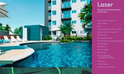 Oportunidade Única na Caxanga  com 02 Quarto/ 1 Suíte com varanda / lazer Completo