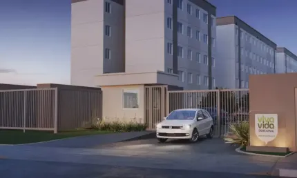 Apartamento com 02 Quartos pelo Minha Casa Minha Vida