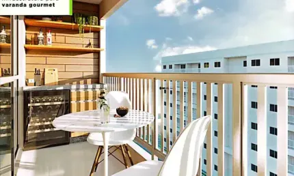 OTIMA LOCALIZACAO EM PAULISTA / Apartamento com 02 Quartos (1 Suíte)  com varanda