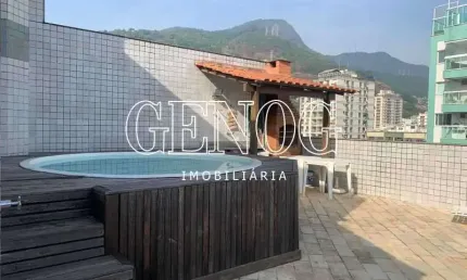 Cobertura com 4 quartos à venda na Rua Araújo Pena, Tijuca, Rio de Janeiro, 170 m2 por R$ 1.270.000