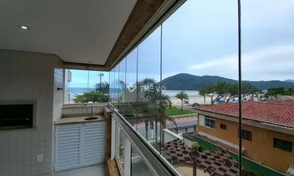 APARTAMENTO PÉ NA AREIA À VENDA 3 DORMITÓRIOS 3 BANHEIROS 2 VAGAS EM BERTIOGA/SP