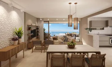 APARTAMENTO NOVO COM 3 SUÍTES À VENDA EM RIVIERA DE SÃO LOURENÇO - BERTIOGA/SP