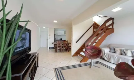 Cobertura duplex 3 dormitórios com vista para o mar à venda em Bertioga/SP