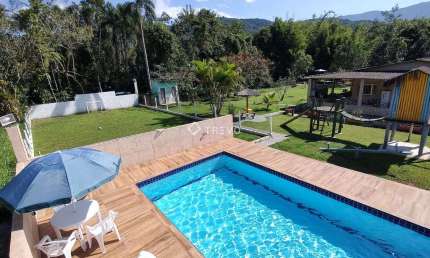 CHÁCARA À VENDA, 6 DORM, PISCINA, CAMPO DE FUTEBOL, 3.000 M² POR R$ 1.100.000,00