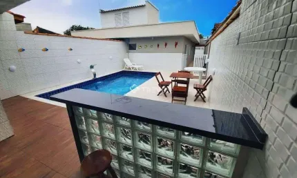 CASA À VENDA 3 DORM, 3 WC, 2 VAGAS, 180 m² POR R$ 800.000,00 EM BERTIOGA/SP