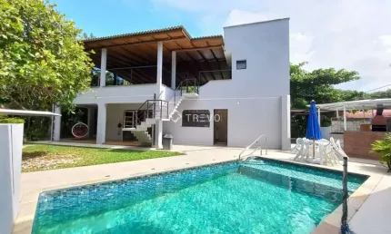 CASA EM CONDOMÍNIO FECHADO À VENDA 6 DORM, 4 WC, 7 VAGAS EM BERTIOGA/SP
