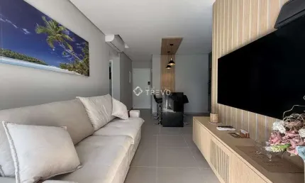APARTAMENTO 50 METROS DA PRAIA PARA LOCAÇÃO 3 DORM, 2 WC, 1 VAGA EM BERTIOGA/SP