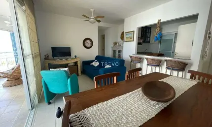 APARTAMENTO A 50 METROS DA PRAIA À VENDA 3 DORM, 3 WC, 2 VAGAS EM BERTIOGA/SP