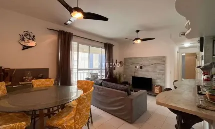 APARTAMENTO A 50 METROS DA PRAIA À VENDA 3 DORM, 3 WC, 2 VAGAS EM BERTIOGA/SP