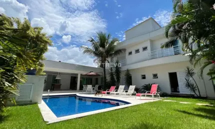 CASA EM CONDOMÍNIO FECHADO À VENDA COM 5 DORM/6 WC/3 VAGAS EM BERTIOGA/SP