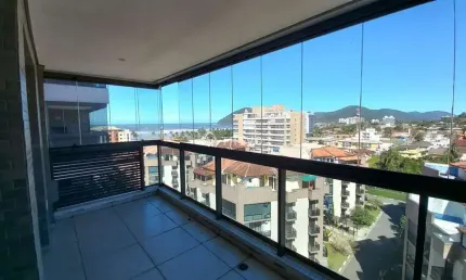 Apartamento à venda 2 dormitórios com vista para o mar e serra em bertioga/sp