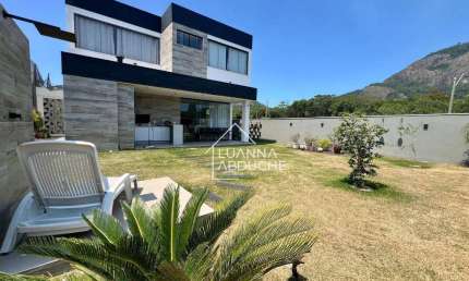 Casa com 4 dormitórios à venda, 290 m² por R$ 1.690.000,00 - Alphaville Maricá 1 - Maricá/RJ