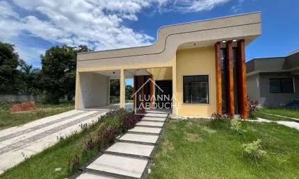 Casa à venda em Maricá, com 3 dormitórios, 116 m² por R$ 650.000 - São José de Imbassai - Maricá/RJ