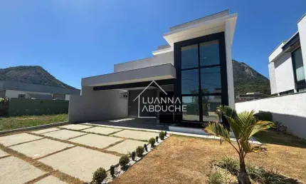 Casa à venda no Alphaville II,  com 3 dormitórios, 157 m² por R$ 940.000 - Alphaville Maricá 2 - Maricá/RJ