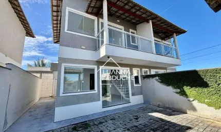 Casa com 2 dormitórios à venda, 68 m² por r$ 360.000,00 - jardim atlântico central (itaipuaçu) - maricá/rj