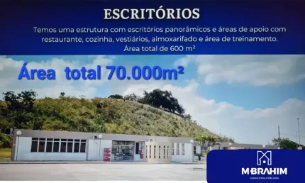 Complexo Logístico/Industrial à Venda em Queimados – 70.000m² de Área Total