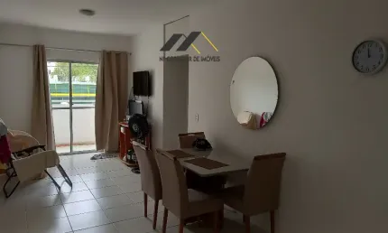 Apartamento 2 Quartos/ Sacada c/ Churrasq./ Vaga Priv. - Areias - São José - SC