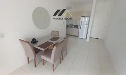 Apto. 2 quartos/ sac. c/chur/ vaga privativa  - areias - são josé - sc