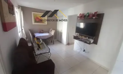 Apartamento 2 Quartos c/Vaga Rotativa - Fundos - Biguaçu - SC