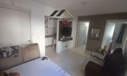 Apartamento 2 Quartos c/Vaga Rotativa - Fundos - Biguaçu - SC