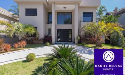Casa Nova, Mobiliada, De Alto Padrão À Venda No Tamboré 3, Alphaville