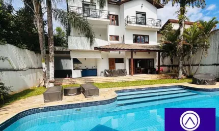 Casa Mobiliada À Locação no Residencial 1, Alphaville