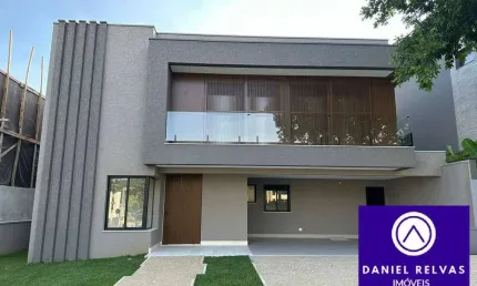 Casa terrea, nova, com 4 suítes para venda no genesis ii, alphaville