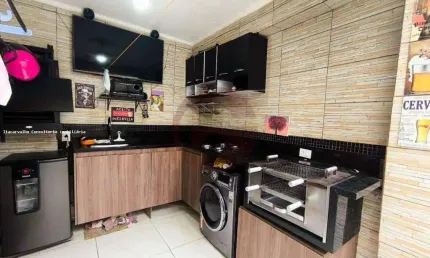 Casa em condomínio para venda em cotia, jardim barbacena, 2 dormitórios, 2 banheiros, 2 vagas
