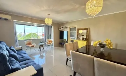 Apartamento para venda em canoas, centro, 3 dormitórios, 2 banheiros, 1 vaga