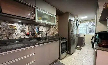 Apartamento para venda em novo hamburgo, rondônia, 2 dormitórios, 1 banheiro, 1 vaga