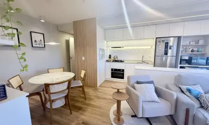 Apartamento para venda em canoas, centro, 2 dormitórios, 1 banheiro, 1 vaga