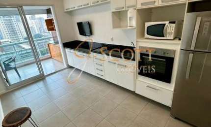 LINDO APARTAMENTO MOBILIADO P/ LOCAÇÃO, COM UMA VISTA ESPETACULAR, PRONTO PRA MORAR NA VILA OLÍMPIA